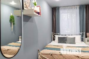 2-к квартира, посуточно, 44м2, 1/1 этаж