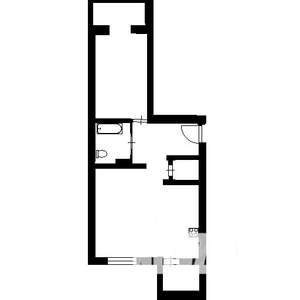 1-к квартира, на длительный срок, 42м2, 5/10 этаж