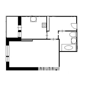 1-к квартира, на длительный срок, 45м2, 20/26 этаж