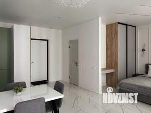 1-к квартира, посуточно, 44м2, 1/1 этаж