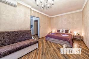 1-к квартира, посуточно, 40м2, 12/18 этаж