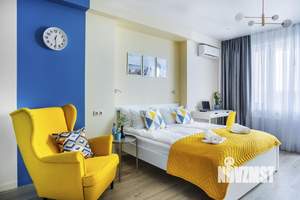 1-к квартира, посуточно, 42м2, 1/1 этаж