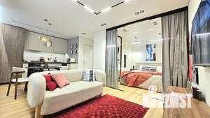 Студия квартира, посуточно, 38м2, 9/9 этаж