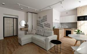 1-к квартира, на длительный срок, 49м2, 15/25 этаж