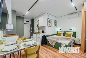 Студия квартира, посуточно, 25м2, 3/6 этаж