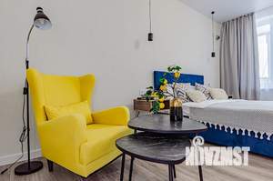 1-к квартира, посуточно, 43м2, 1/24 этаж