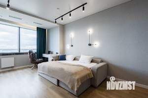 1-к квартира, посуточно, 40м2, 21/37 этаж