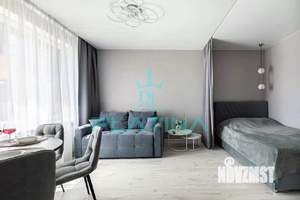 Студия квартира, на длительный срок, 35м2, 3/10 этаж