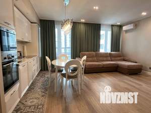 1-к квартира, посуточно, 48м2, 1/1 этаж