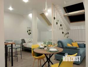 1-к квартира, посуточно, 35м2, 1/1 этаж