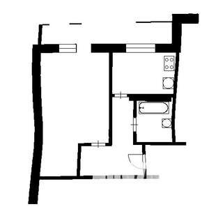 1-к квартира, вторичка, 36м2, 8/9 этаж