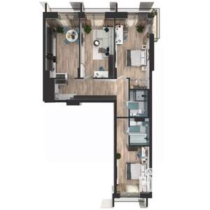 3-к квартира, вторичка, 86м2, 5/25 этаж