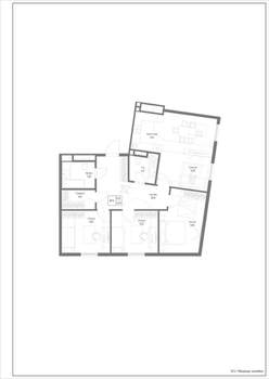 4-к квартира, строящийся дом, 102м2, 4/4 этаж