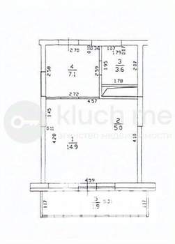 Студия квартира, вторичка, 306м2, 10/19 этаж