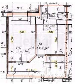 1-к квартира, вторичка, 44м2, 6/10 этаж