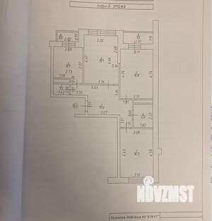 3-к квартира, вторичка, 72м2, 6/7 этаж