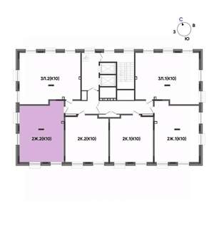 2-к квартира, вторичка, 62м2, 11/14 этаж