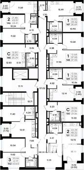 2-к квартира, вторичка, 50м2, 5/8 этаж
