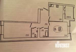 2-к квартира, вторичка, 66м2, 10/10 этаж