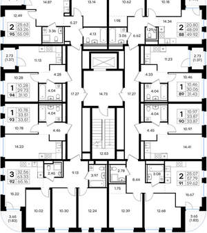2-к квартира, вторичка, 50м2, 5/10 этаж