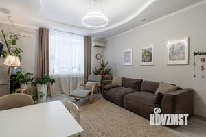 2-к квартира, вторичка, 70м2, 1/4 этаж