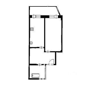 2-к квартира, вторичка, 51м2, 8/16 этаж