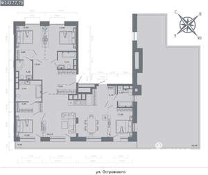 4-к квартира, строящийся дом, 178м2, 8/8 этаж