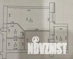 1-к квартира, вторичка, 37м2, 10/10 этаж