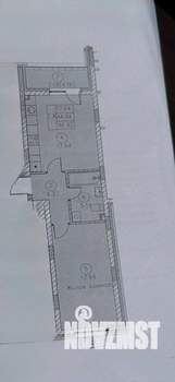 1-к квартира, вторичка, 47м2, 7/9 этаж