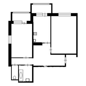 2-к квартира, вторичка, 66м2, 4/10 этаж