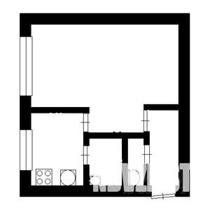 1-к квартира, вторичка, 32м2, 1/2 этаж