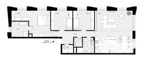 3-к квартира, вторичка, 138м2, 3/5 этаж