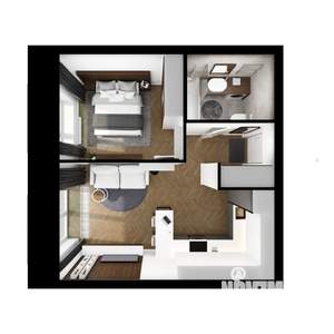 1-к квартира, вторичка, 36м2, 9/12 этаж