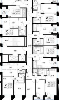 1-к квартира, вторичка, 32м2, 3/20 этаж