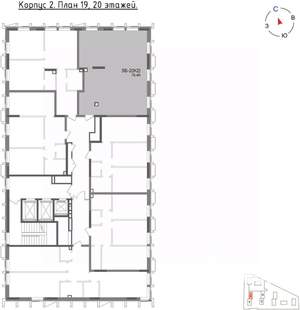 3-к квартира, вторичка, 78м2, 19/22 этаж