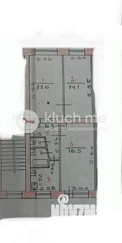 3-к квартира, вторичка, 61м2, 3/5 этаж