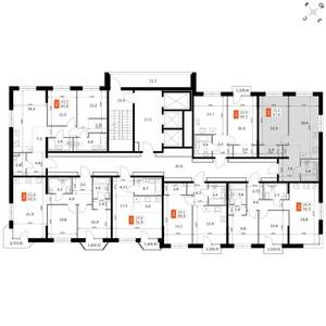 1-к квартира, вторичка, 48м2, 10/20 этаж