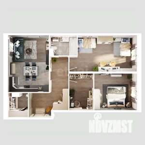 2-к квартира, вторичка, 79м2, 8/24 этаж