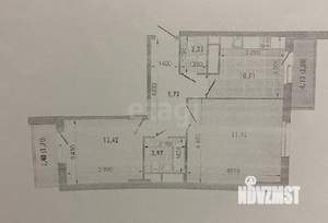 2-к квартира, вторичка, 64м2, 6/18 этаж