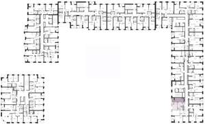 1-к квартира, вторичка, 40м2, 6/23 этаж