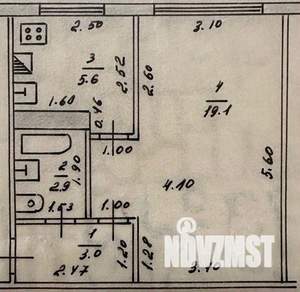 1-к квартира, вторичка, 31м2, 2/5 этаж
