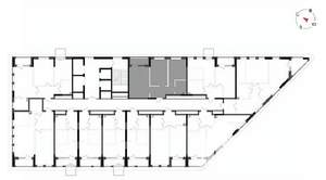 2-к квартира, вторичка, 53м2, 8/23 этаж
