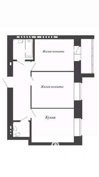 2-к квартира, вторичка, 62м2, 3/19 этаж