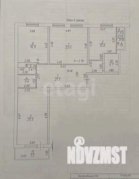 3-к квартира, вторичка, 111м2, 5/25 этаж