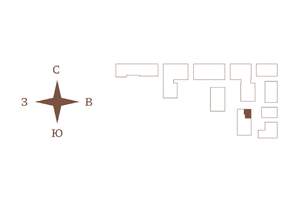 2-к квартира, вторичка, 72м2, 3/6 этаж