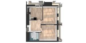 2-к квартира, вторичка, 59м2, 18/25 этаж