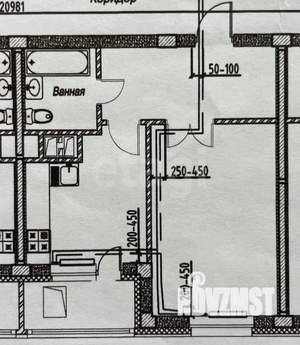 1-к квартира, вторичка, 38м2, 9/24 этаж
