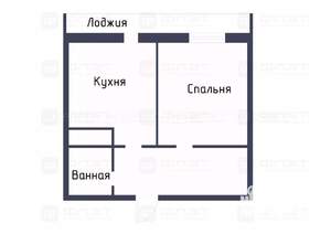 2-к квартира, вторичка, 56м2, 15/20 этаж