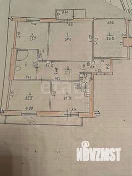 4-к квартира, вторичка, 153м2, 5/7 этаж