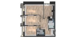 3-к квартира, вторичка, 82м2, 4/24 этаж